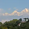 Himalaya range view from Nagarkot, Nepal